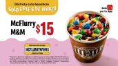 Foto ilustrativa de la nota titulada: ¡No te pierdas esta oportunidad única! Disfruta de un delicioso McFlurry M&M