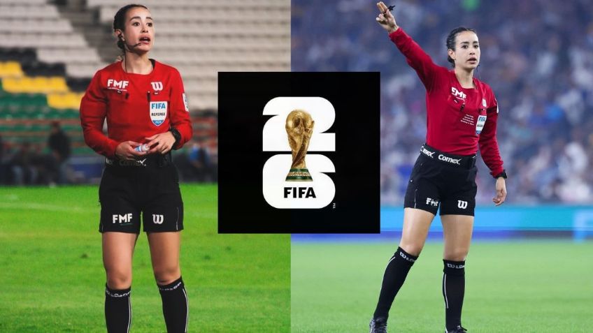 8M: Katia Itzel García, la árbitra de la Liga MX que busca la hazaña en el Mundial 2026