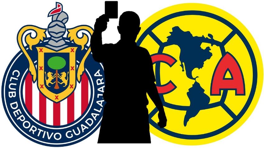 "Amuleto" azulcrema va como árbitro central para el Chivas vs América en la Liga MX