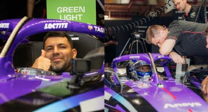 Kun Agüero sorprende como piloto de carreras ¡Amante de la velocidad!