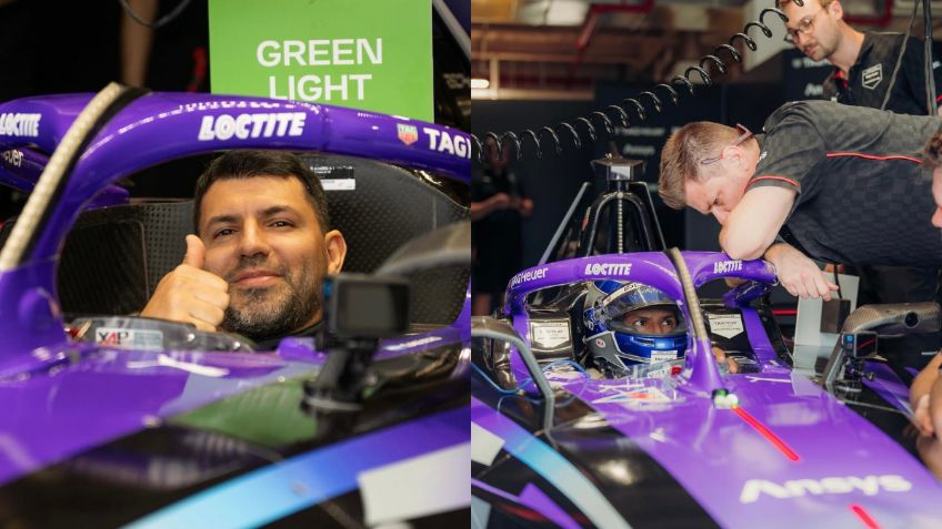 Kun Agüero sorprende como piloto de carreras ¡Amante de la velocidad!