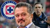 Foto ilustrativa de la nota titulada: Carlos Hermosillo arremete sin piedad contra Vicente Sánchez por el funcionamiento de Cruz Azul