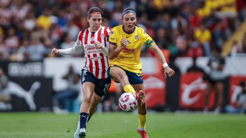 América Femenil aprovechó error de Chivas; empatan en el Clásico Nacional