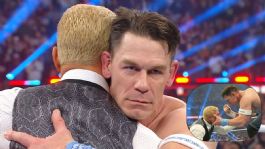 Foto que representa a WWE 2025: John Cena rompe irónico Récord Guinness tras atacar a Cody Rhodes