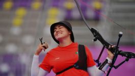 Foto que representa a 8M: Alejandra Valencia, la medallista insignia de tiro con arco que inspira a nuevas atletas