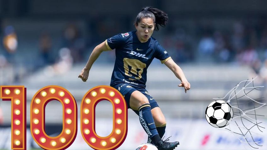 8M: Desirée Monsiváis, la primera futbolista en llegar a 100 goles en la Liga MX Femenil