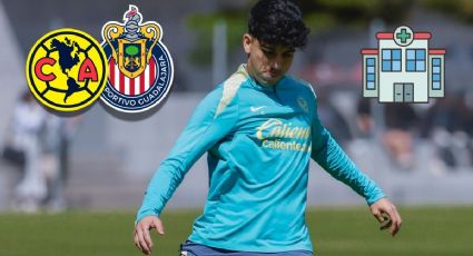 Kevin Álvarez sufre herida, a causa de un fan, tras el Chivas vs América