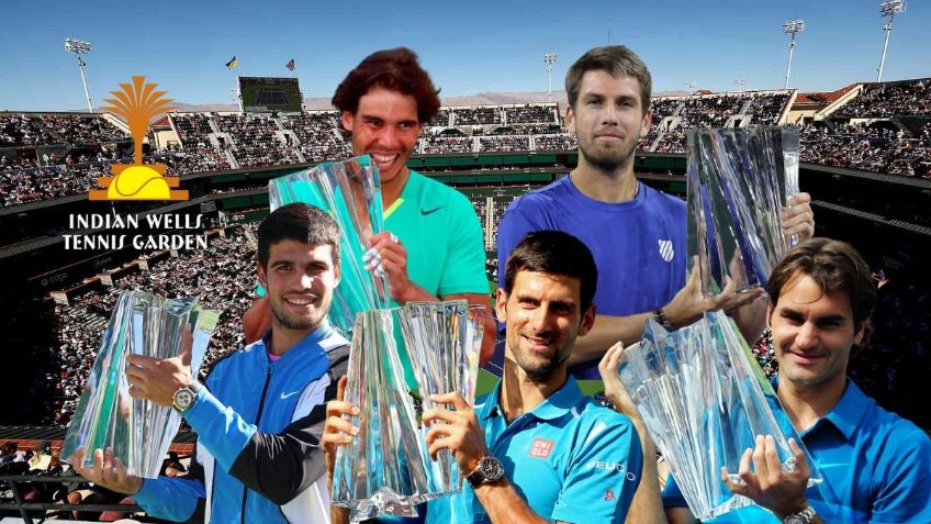 Estos son los jugadores activos que fueron campeones en Indian Wells