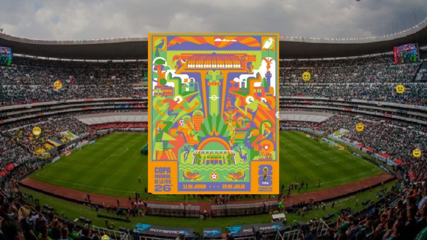 Este es el significado oculto del póster oficial de CDMX para el Mundial 2026
