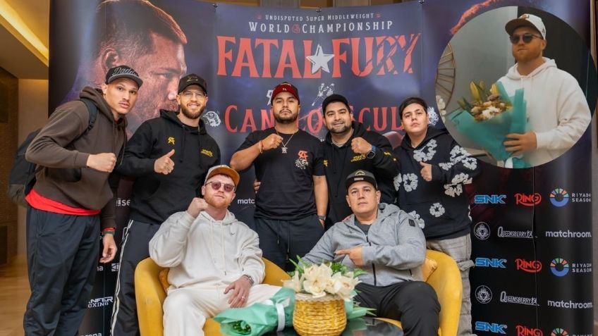 Así fue el espectacular recibimiento a Canelo Álvarez en Arabia Saudita | VIDEO