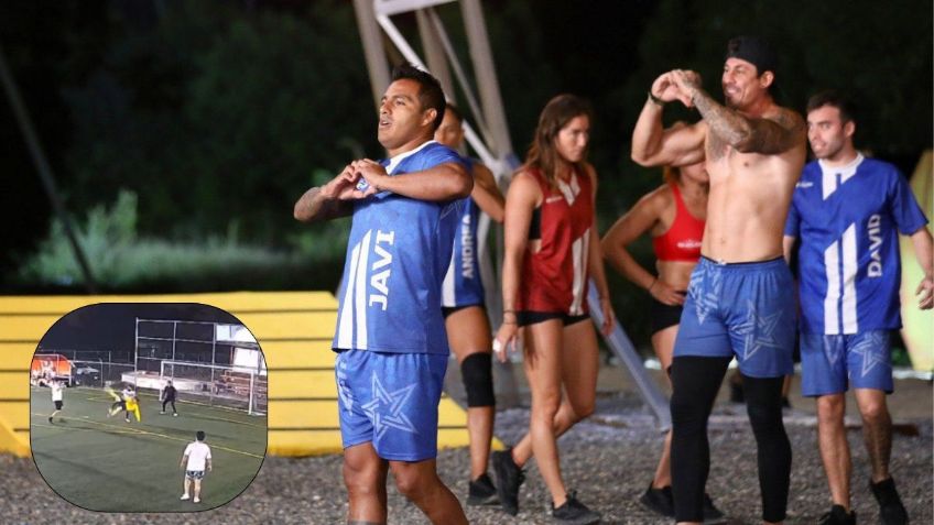 Exatlón México: Leyenda azul se viste del América y anota tremendo GOLAZO de chilena