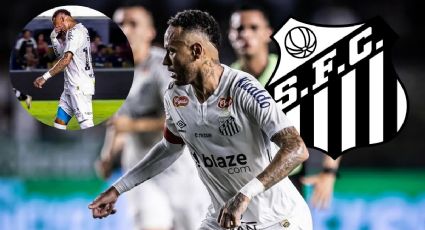 Así fue la terrible lesión de Neymar que lo dejó entre lágrimas con Santos de Brasil | VIDEO