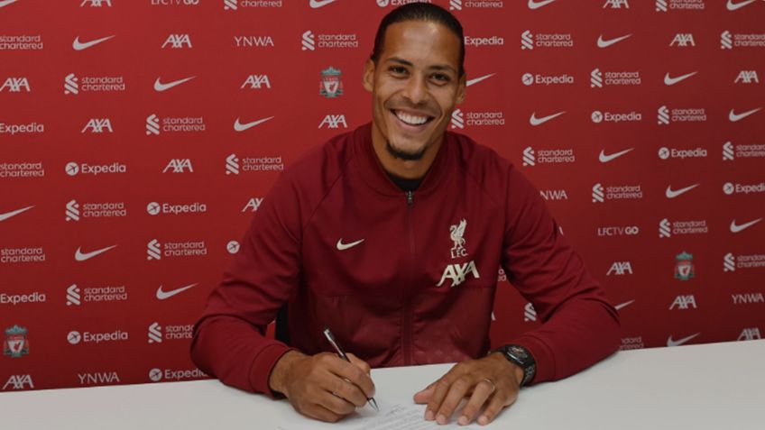 Virgil van Dijk renueva con Liverpool: Este es el MILLONARIO sueldo que ganará a la semana