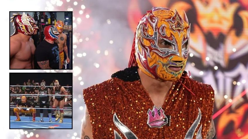 WWE: Rey Fénix, Rey Mysterio y Dragon Lee forman tercia mexicana de ensueño en SmackDown | VIDEO