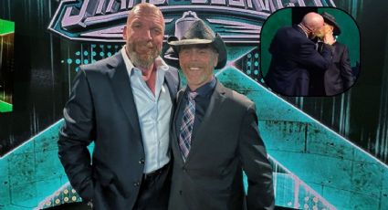 WWE HOF: El beso de Triple H a Shawn Michaels que pasó a la historia previo a WrestleMania | VIDEO
