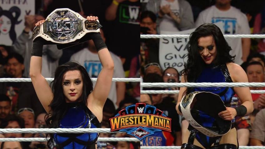 ¡La Primera! Así fue la victoria de Stephanie Vaquer en el WrestleMania Weekend | VIDEO