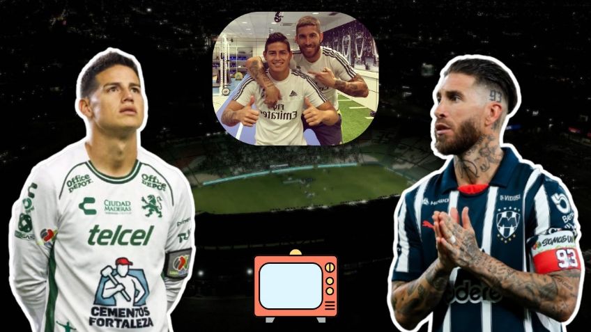 ¿Dónde ver León vs Monterrey por la Jornada 17? James Rodríguez y Sergio Ramos se reencuentran