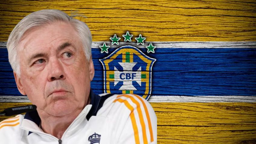 Leyenda de Brasil le da el visto bueno a Carlo Ancelotti para que dirija a "La Verdeamarela"