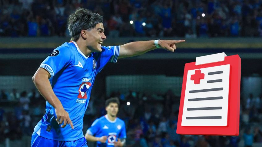 ¿Cuál es el estado de salud de Luka Romero tras salir en ambulancia del Cruz Azul vs Toluca?