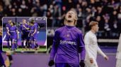 Foto ilustrativa de la nota titulada: Con Chino Huerta de titular y póker de Kasper Dolberg, Anderlecht golea a Gent
