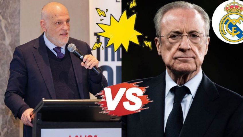 Tebas ataca a Florentino Pérez tras amenaza del Real Madrid a no jugar la Final de la Copa del Rey