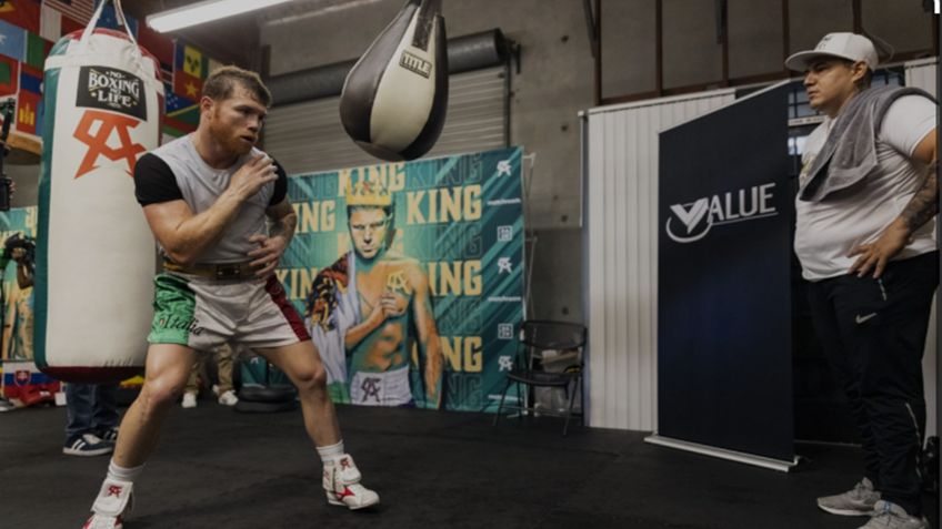 Canelo Álvarez entrena a su hija en Arabia Saudita, ¿continuará su legado? | VIDEO