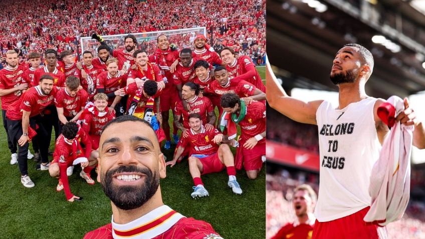 Liverpool gana la Premier League 2025: Salah logra récord de goleo; Gakpo festeja a lo Kaká