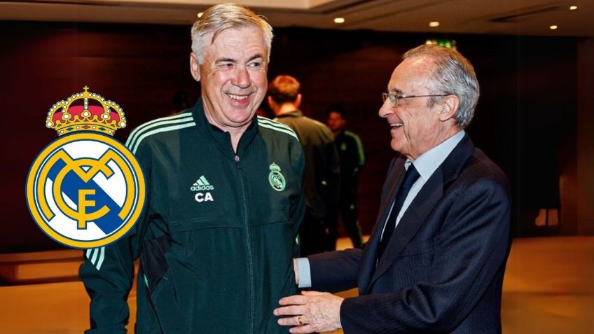 Aseguran que Florentino Pérez rendirá homenaje a Carlo Ancelotti al salir del Real Madrid