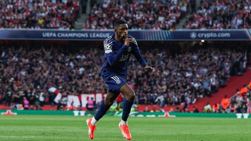 Champions League: PSG sorprende al Arsenal en Londres y gana ligera ventaja en Semifinales