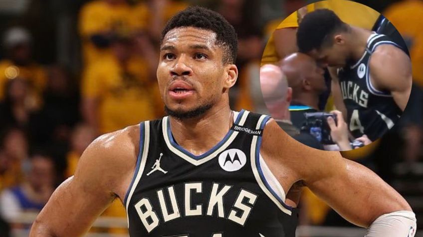 Antetokounmpo tuvo altercado con padre de Tyrese Haliburton tras eliminación de Bucks | VIDEO