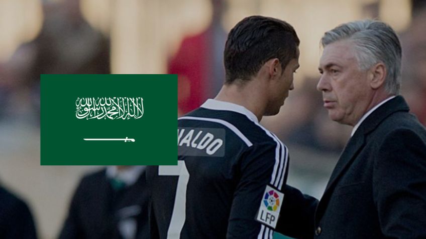 ¿Reunión de Ancelotti y CR7? Club saudí ofrecería MILLONARIO sueldo al DT del Real Madrid