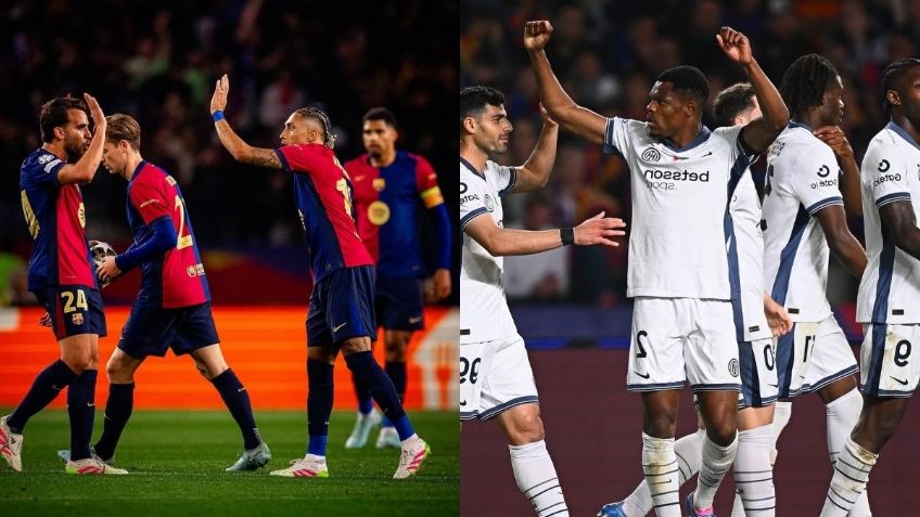 Champions League: Barcelona e Inter protagonizan empate y partidazo en la Ida de Semifinales