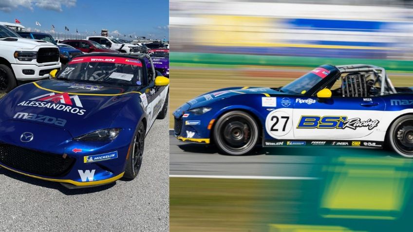 Helio Meza va por el podio en el Barber Motorsports Park