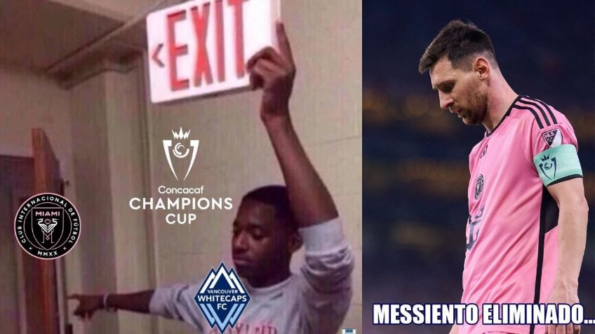 Los MEMES no perdonan a Messi e Inter Miami tras su ELIMINACIÓN de la Concachampions 2025