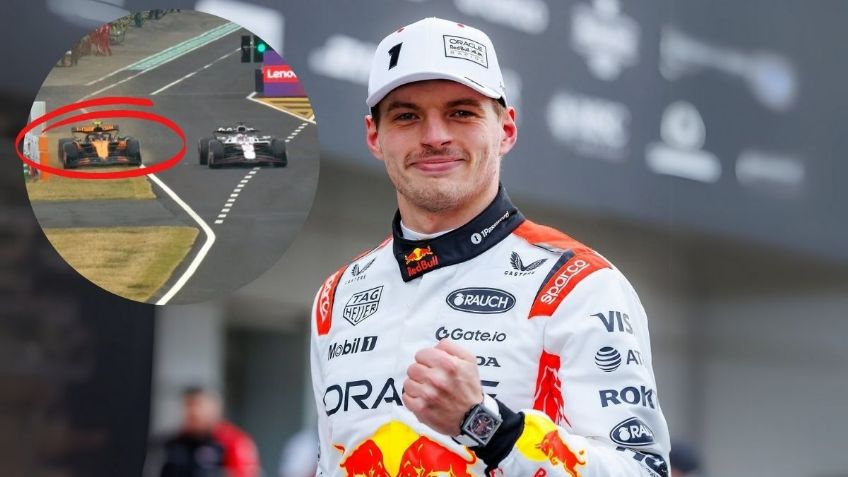 Verstappen ironiza sobre el incidente con Norris en Japón: "Parecía una cortadora de césped"
