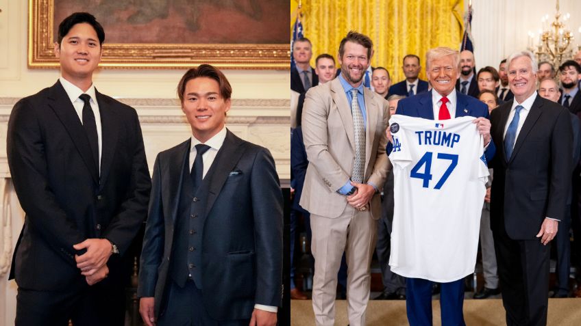 MLB 2025: Así fue la visita especial de Shohei Ohtani y Los Angeles Dodgers a La Casa Blanca