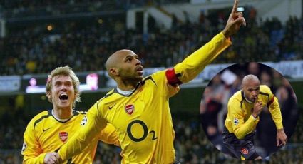 Thierry Henry, el villano del Real Madrid vs Arsenal en la Champions League