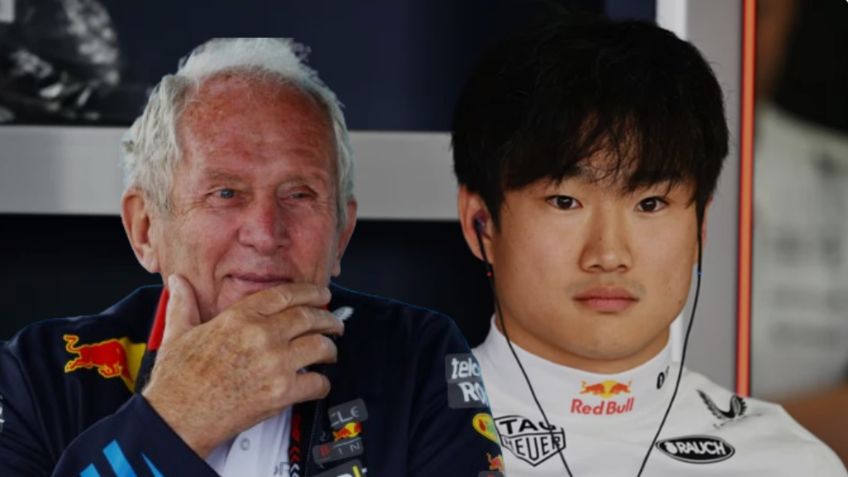 ¡Sin presión! Helmut Marko asegura que Yuki Tsunoda terminará la F1 2025 con Red Bull