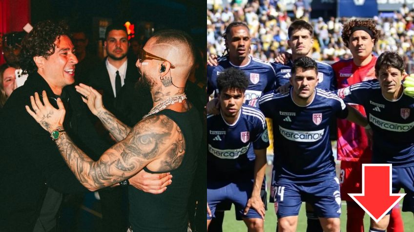 Guillermo Ochoa se relaja con Maluma en Madrid, mientras AVS se hunde en el descenso