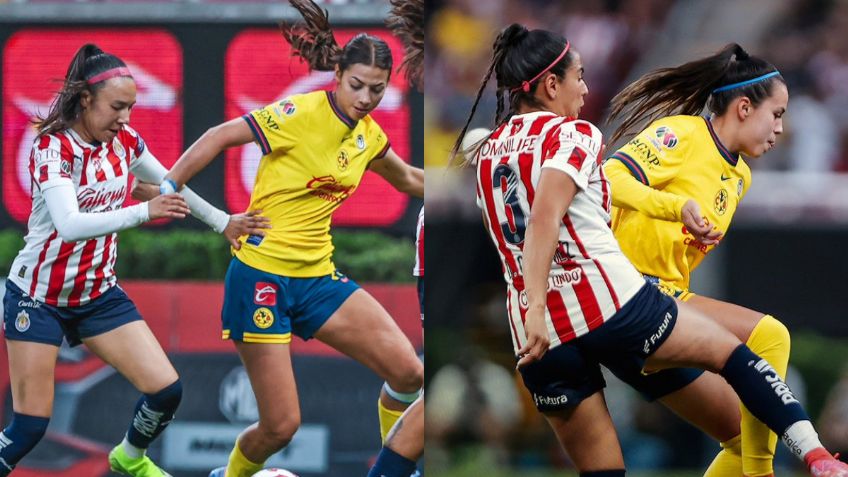 Liga MX Femenil: América empata de último minuto a Chivas en la Semifinal de ida con un penalti