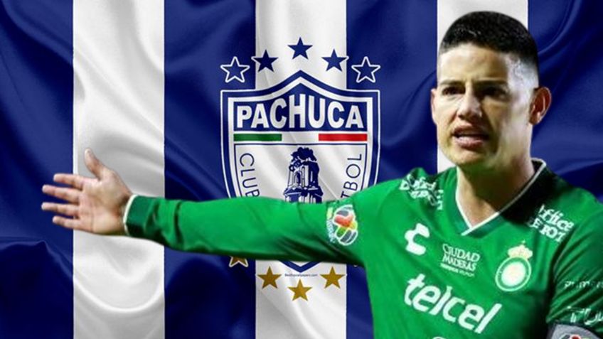 Pachuca descarta a James Rodríguez como refuerzo para el Mundial de Clubes 2025