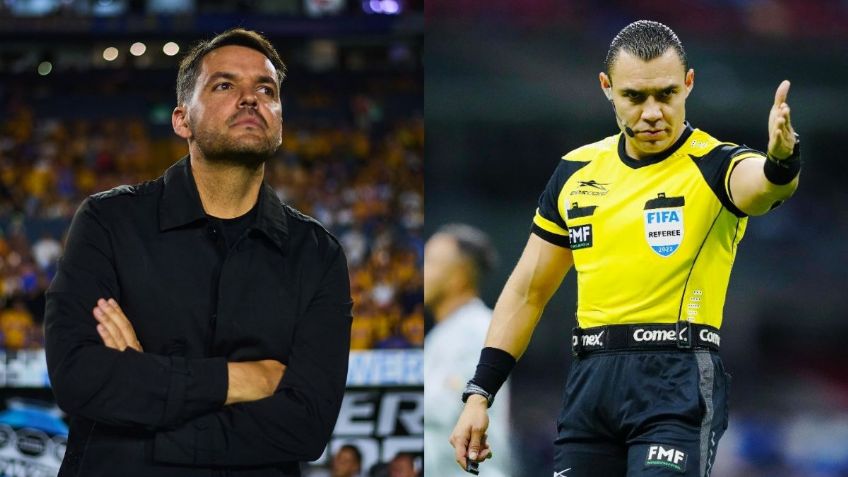 Liguilla: Larcamón estalla contra el arbitraje del Gato Ortiz tras el Tigres vs Necaxa | VIDEO
