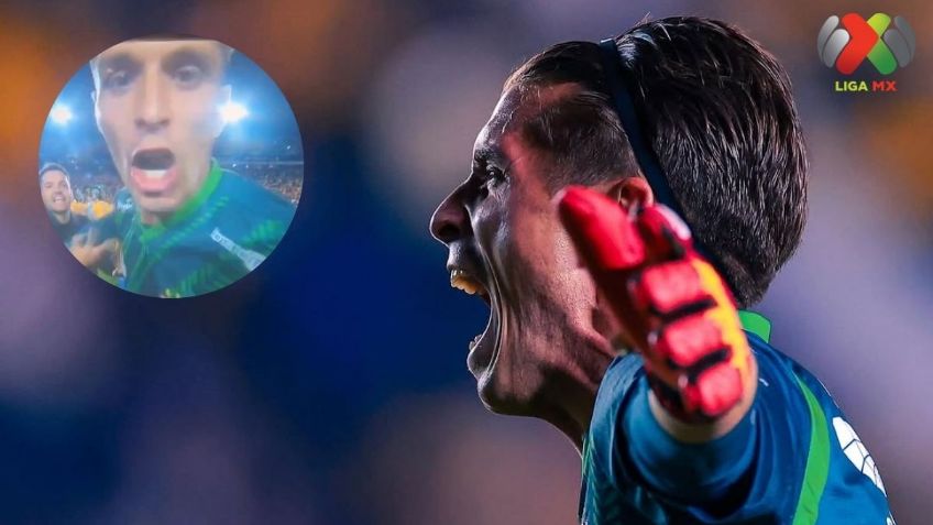 Portero del Necaxa explota por la eliminación ante Tigres y propina cabezazo a una cámara | VIDEO