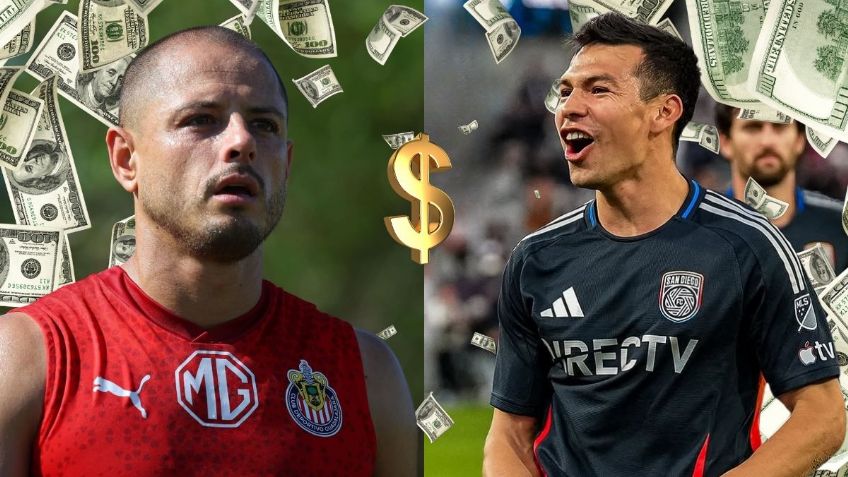 ¿Más caro que Chucky Lozano en la MLS? Este es el valor de Chicharito Hernández en la Liga MX
