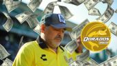 Foto ilustrativa de la nota titulada: Este fue el MILLONARIO sueldo de Diego Armando Maradona como DT de Dorados de Sinaloa