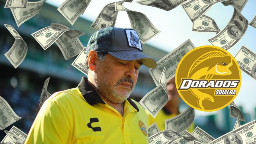 Este fue el MILLONARIO sueldo de Diego Armando Maradona como DT de Dorados de Sinaloa