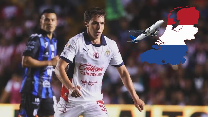 Mateo Chávez ya va rumbo a Países Bajos para cerrar su fichaje con AZ Alkmaar