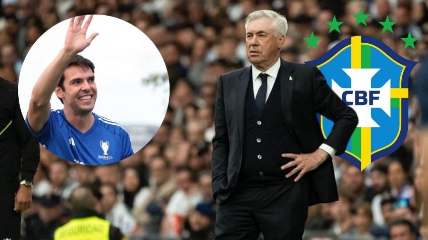 Ancelotti espera que Kaká sea su asistente en la selección de Brasil