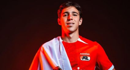 Mateo Chávez reacciona a su fichaje con el AZ Alkmaar: "Soy un afortunado"