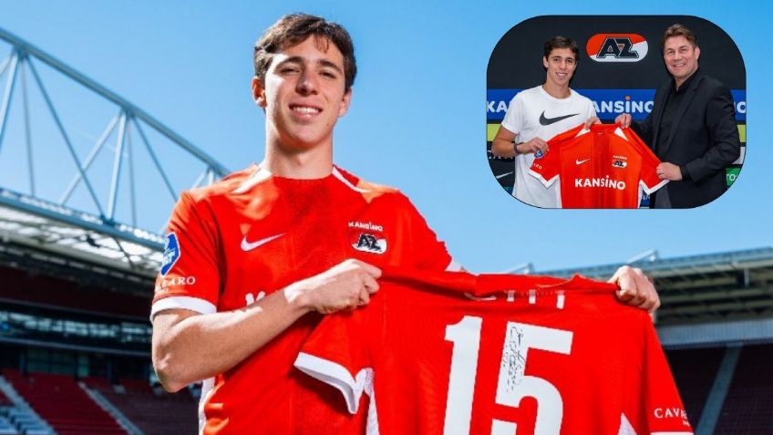 Mateo Chávez cumple el sueño europeo: deja Chivas y refuerza al AZ Alkmaar en la Eredivisie